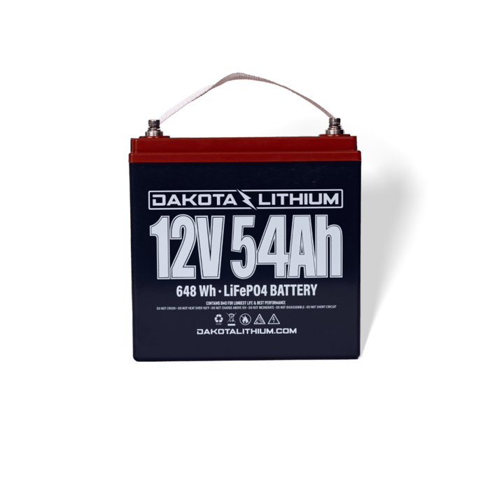 Dakota Lithium 12V 54Ah Deep Cycle LiFePO4 Electronics Battery