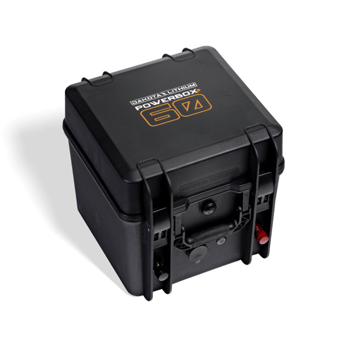 Dakota Lithium Powerbox+ 60 Waterproof Power Station, DL+ 12V 60Ah Battery Included