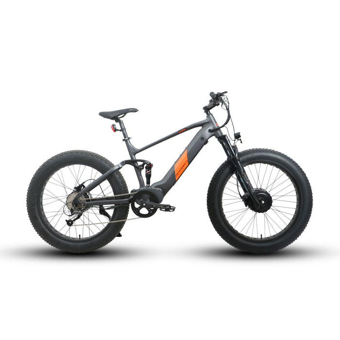 Eunorau Defender-S Electric Bike, Dual 750W, Full Suspension,