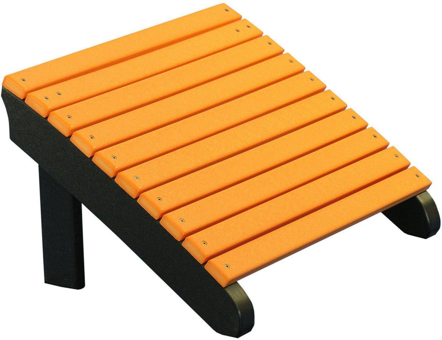 LuxCraft Recycled Plastic Deluxe Adirondack Footrest
