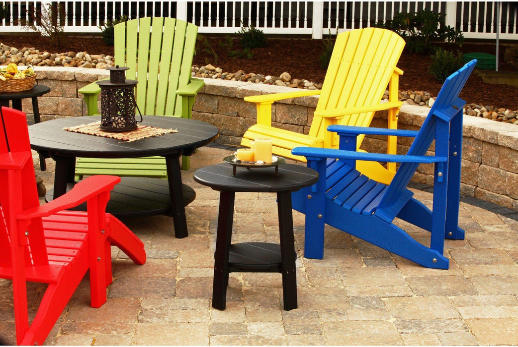 LuxCraft Recycled Plastic 21.5" Deluxe End Table