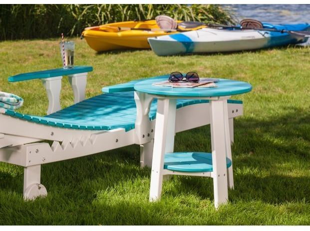 LuxCraft Recycled Plastic 21.5" Deluxe End Table