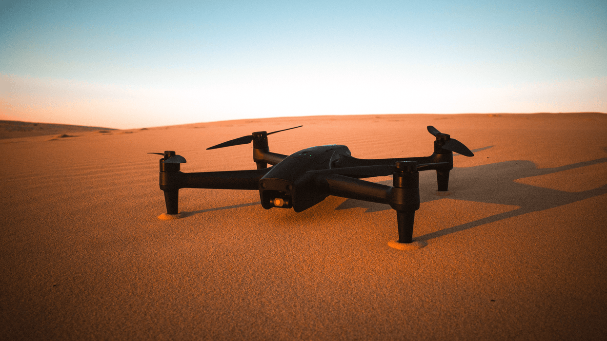 Aeroo Pro Weather-Resistant Drone, 4K Camera, 3-Axis Gimbal, 20 mph Wind Hold, Optical Flow, GPS