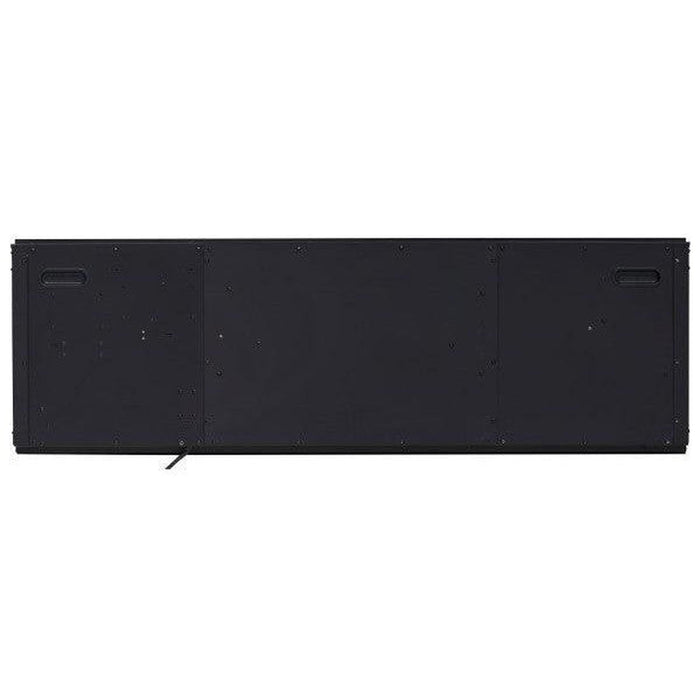 Dimplex Ignite Evolve 60" Built-in Linear Electric Fireplace With Tumbled Glass and Driftwood Media