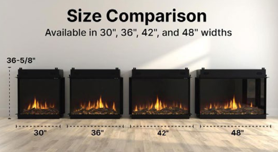 Dimplex Ignite Quest 48" Built-in Electric Fireplace