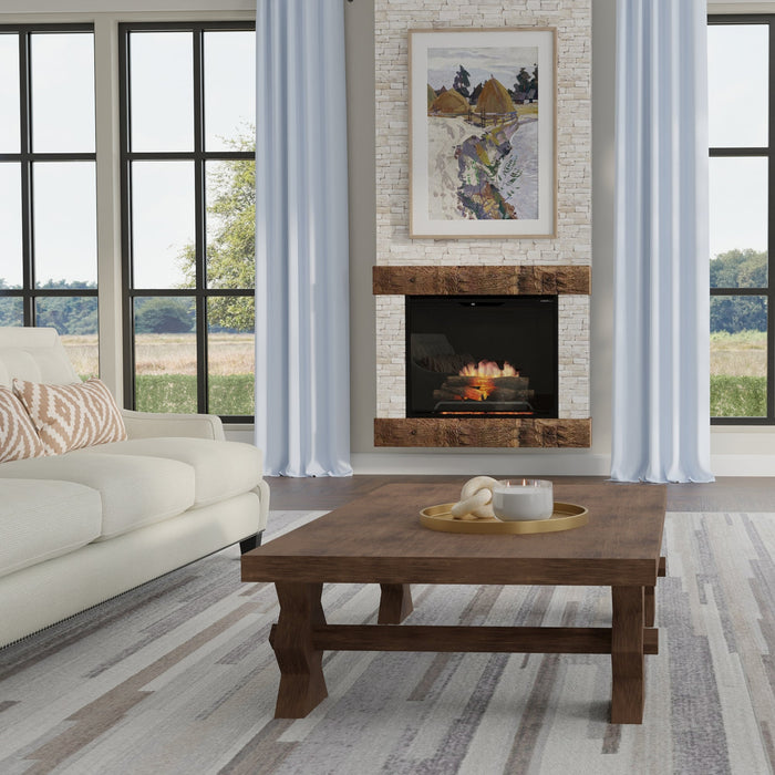 Dimplex Revillusion 36" Built-in Electric Firebox With Black Backer