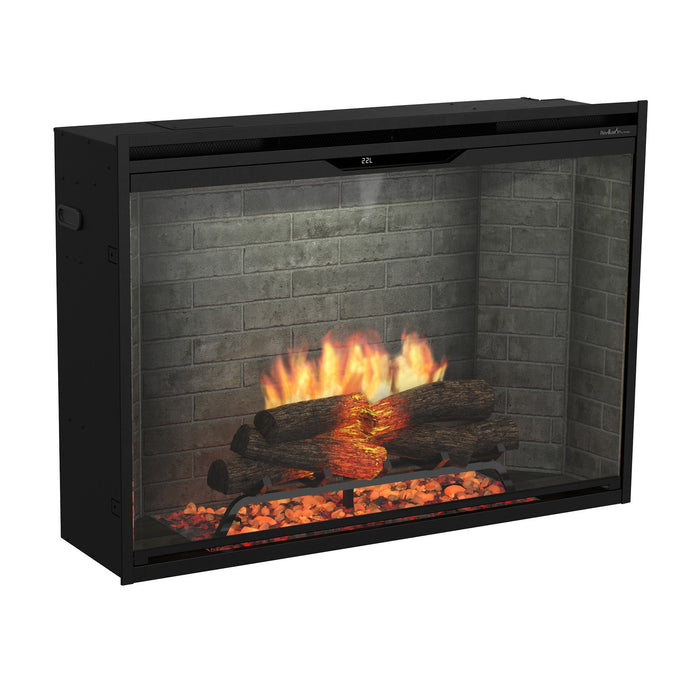 Dimplex Revillusion 42" Built-in Electric Firebox With Neutral Brick Backer