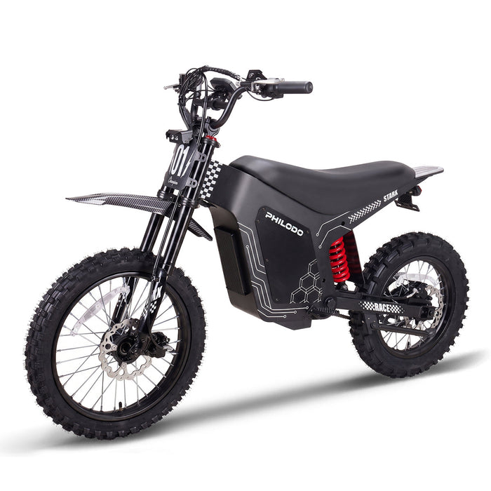 PHILODO STARX 60V Mid-Drive Electric Dirt Bike for Adults & Teens