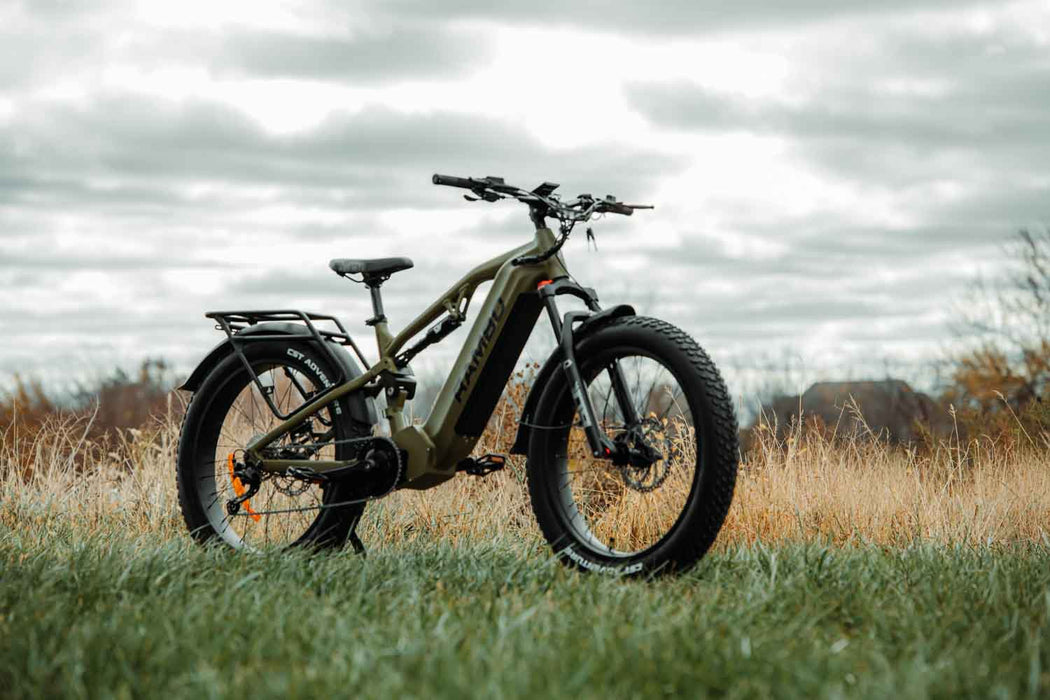 Rambo Dominator HD 1000W Mid-Drive Electric Hunting Bike