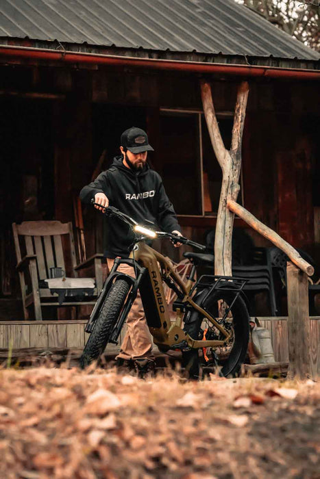 Rambo Dominator HD 1000W Mid-Drive Electric Hunting Bike