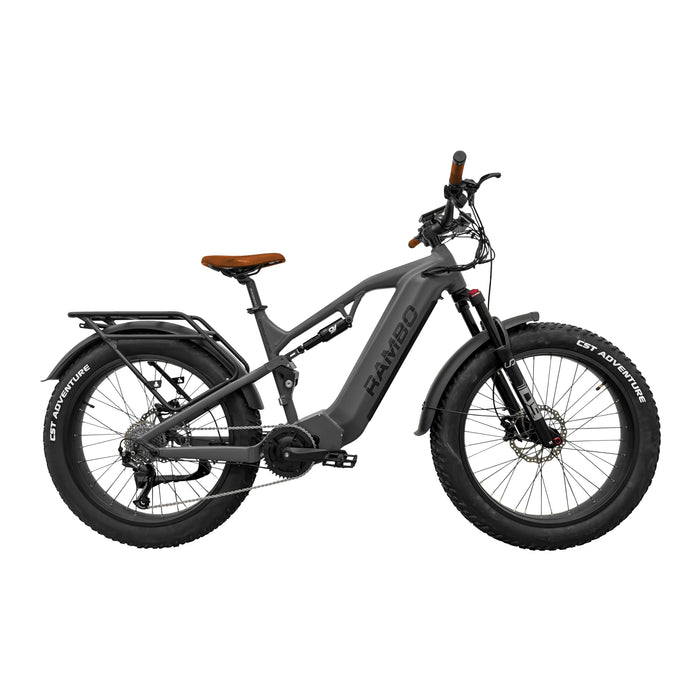 Rambo Dominator HD 1000W Mid-Drive Electric Hunting Bike