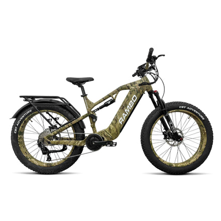 Rambo Dominator HD 1000W Mid-Drive Electric Hunting Bike