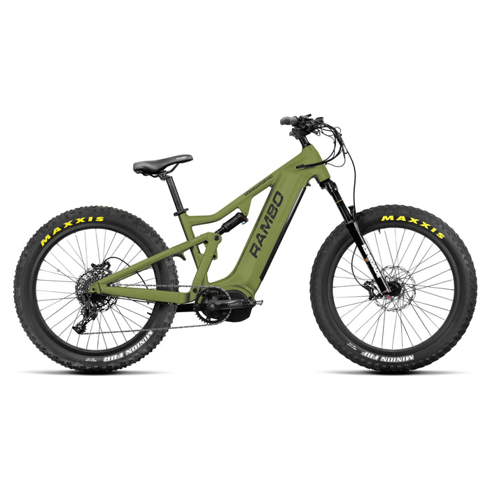 Rambo Dominator HD 1000W Mid-Drive Electric Hunting Bike