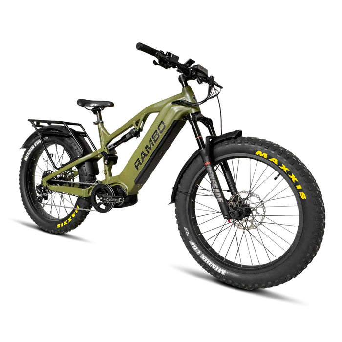 Rambo Dominator UltraDrive 1000W Mid-Drive Hunting E-Bike