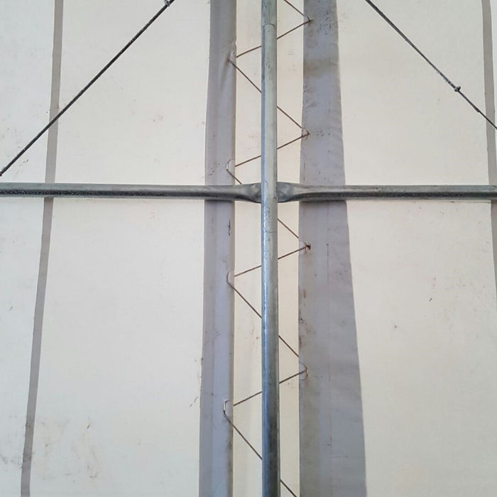 Chery Industrial Gold Mountain Double Truss Arch Storage Shelter 40′ W × 64′ L × 23′ H