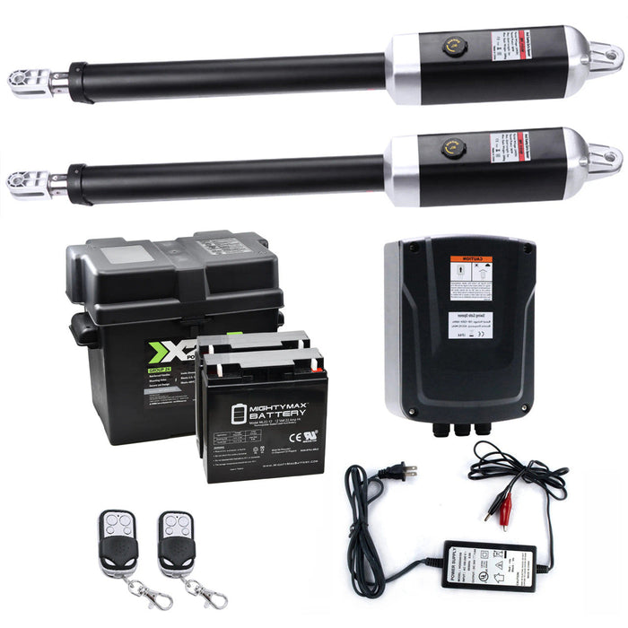 Chery Industrial Dual Swing Gate Operator Solar Kit 60 W