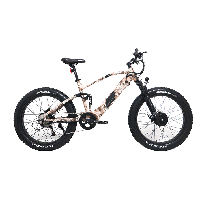 Eunorau Defender-S Electric Bike, Dual 750W, Full Suspension,