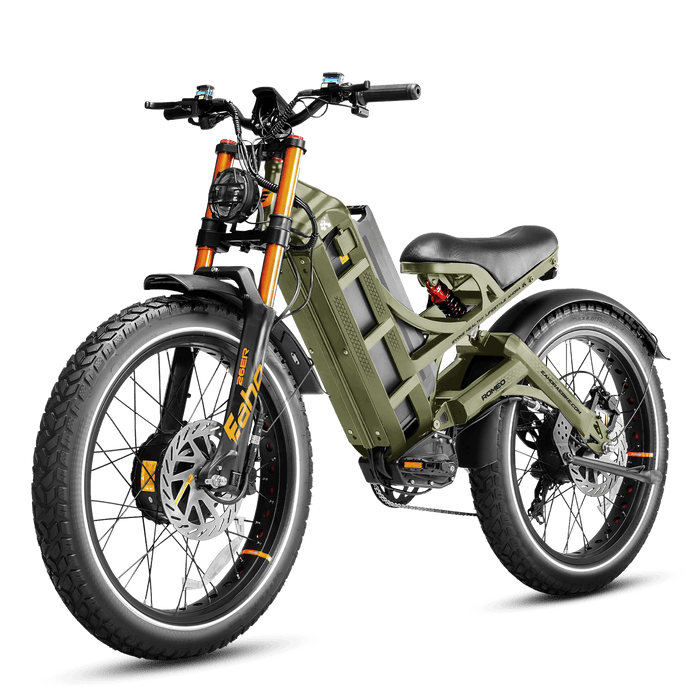 Eahora Romeo Pro III Electric Bike 60V 80Ah Dual 2800W Motors 45+ mph