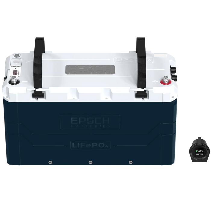Epoch Batteries | 48V 100Ah V2 Elite Series | Heated & Bluetooth & Victron Comms LiFePO4 Battery