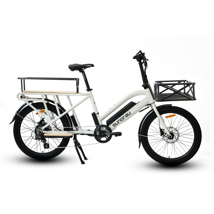 Eunorau Max-Cargo 2.0 Electric Cargo Bike 750W Rear Hub 48V Battery