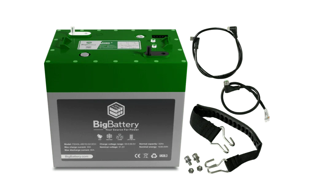 BigBattery 48V 2X EAGLE 2 Battery Kit (64Ah | 3.26kWh)