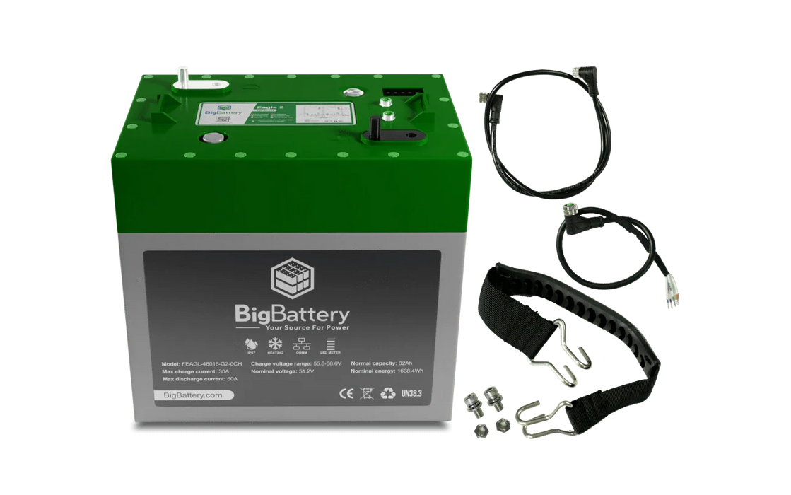 BigBattery 48V 4X EAGLE 2 Battery Kit (128Ah | 6.52kWh)
