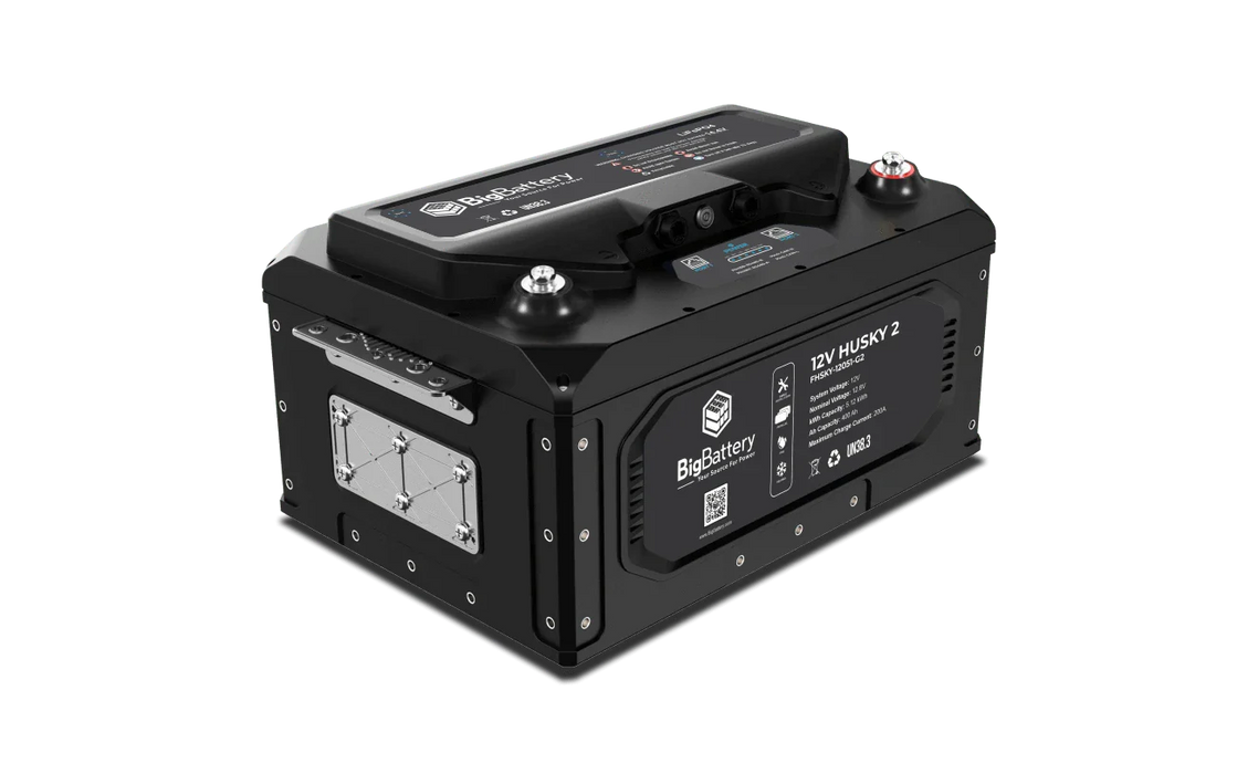 BigBattery 12V 2X HUSKY 2 Power Kit with AIMS (2000W | 10.24kWh)