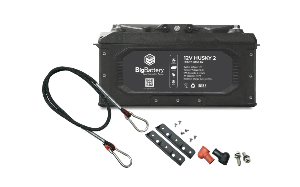 BigBattery 12V 1X HUSKY 2 Power Kit – Victron (3000W | 5.12kWh)