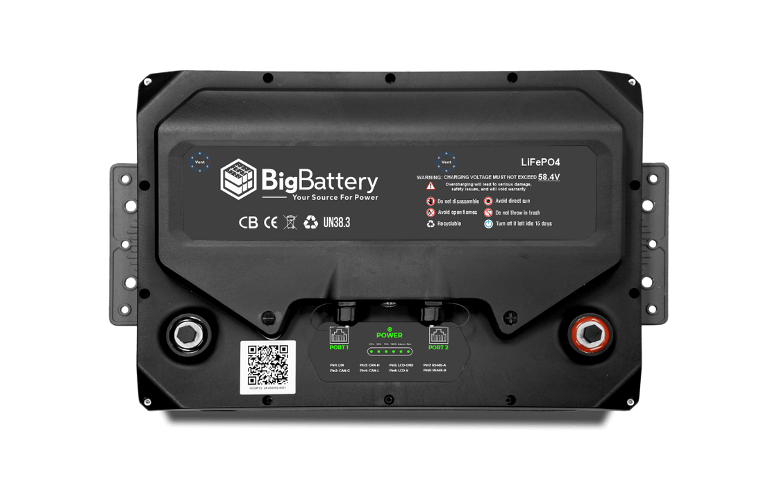 BigBattery 48V HUSKY 2 – LiFePO4 – 100Ah – 5.12kWh