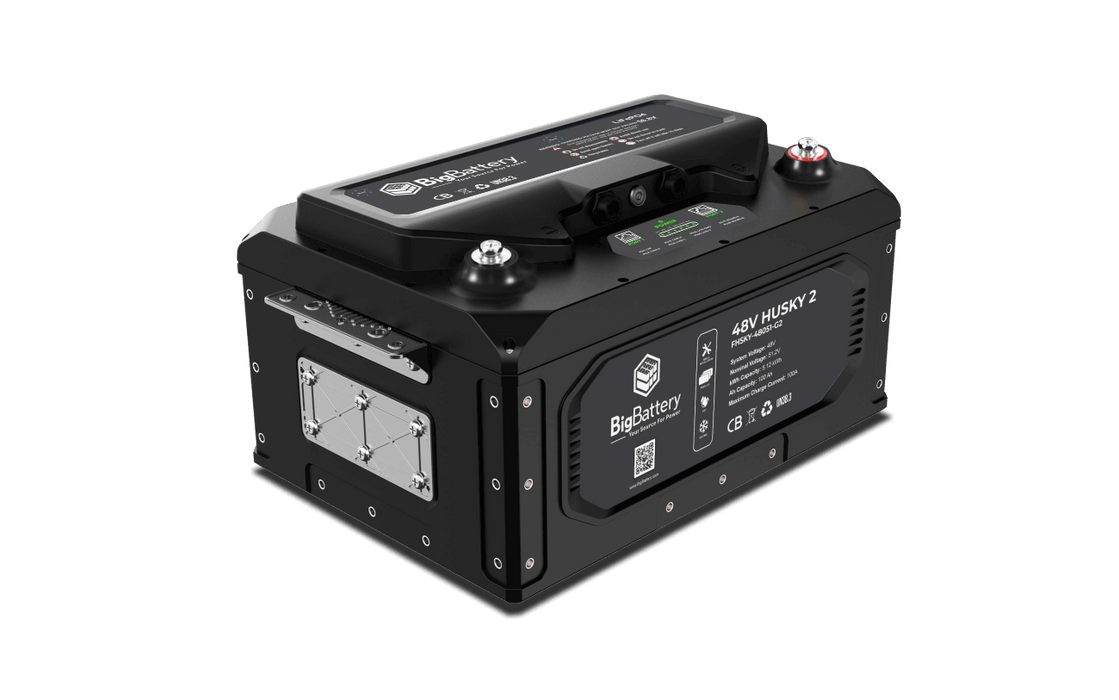 BigBattery 48V 2X HUSKY 2 Battery Kit (200Ah | 10.24kWh)