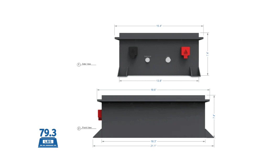 BigBattery 36V RAPTOR 2 – 3.84kWh LiFePO4