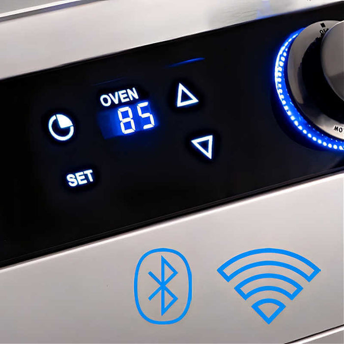 Fire Magic Echelon Diamond E790I 36-Inch Freestanding Gas Grill with Digital Control, Magic View Window, & Rotisserie