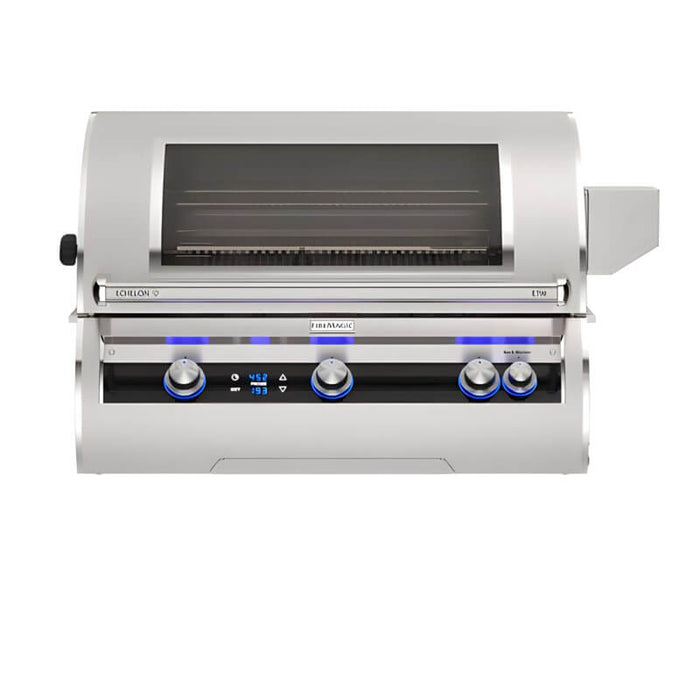 Fire Magic Echelon Diamond E790I 36-Inch Freestanding Gas Grill with Digital Control, Magic View Window, & Rotisserie