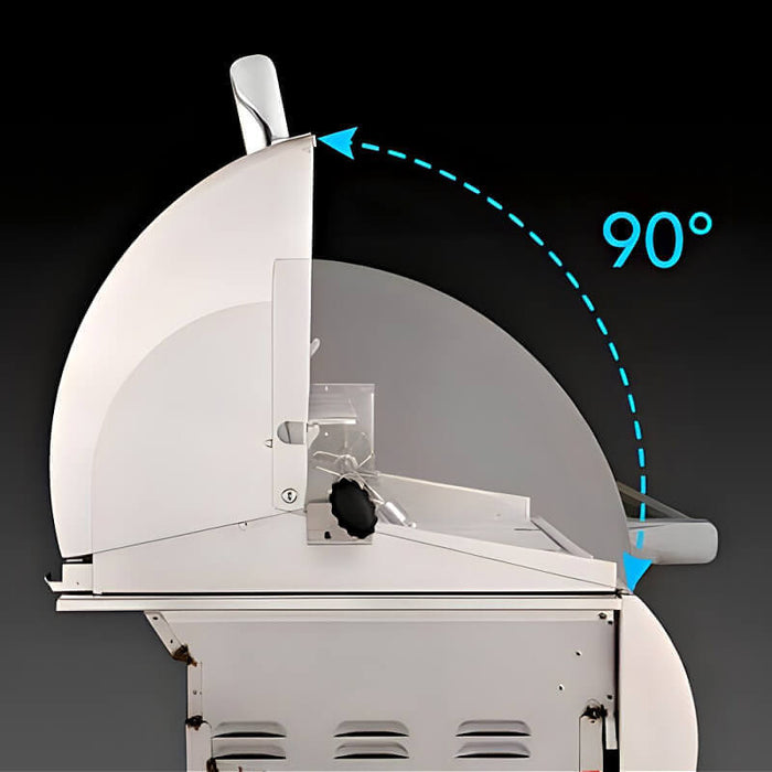 Fire Magic Echelon Diamond E790I 36-Inch Freestanding Gas Grill with Digital Control, Magic View Window, & Rotisserie