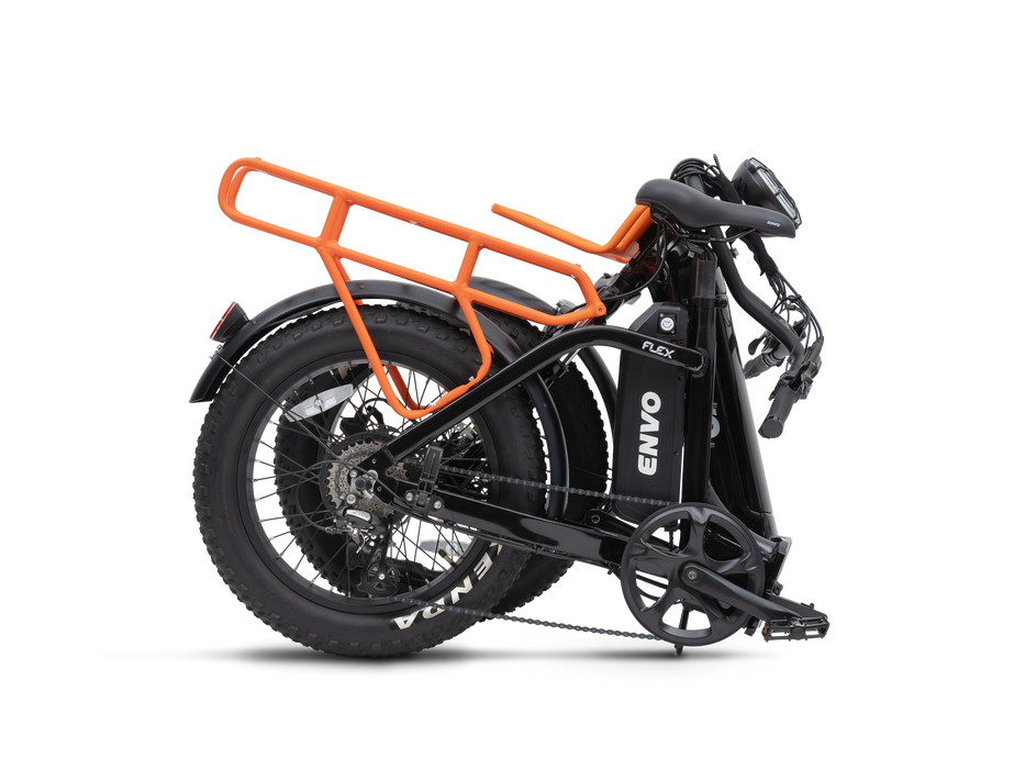 ENVO Flex Overland Folding Cargo Electric Bike 500W Dual Battery Ready