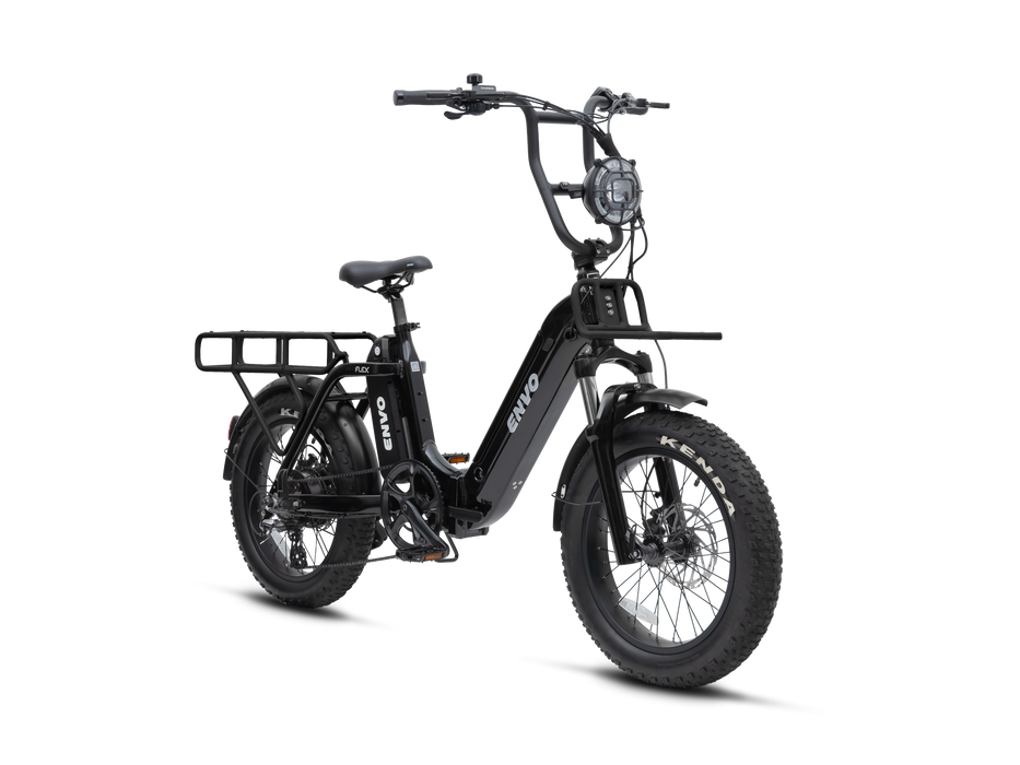 ENVO Flex Overland Folding Cargo Electric Bike 500W Dual Battery Ready