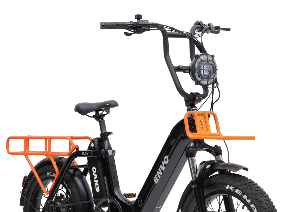 ENVO Flex Overland Folding Cargo Electric Bike 500W Dual Battery Ready
