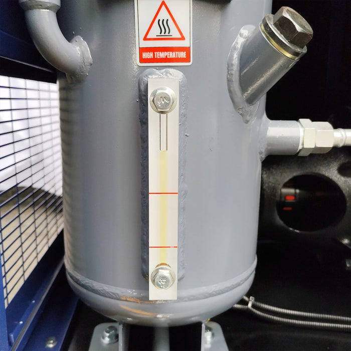 56CFM Rotary Screw Air Compressor, 15HP, 125PSI, 230V 3PHASE 60HZ