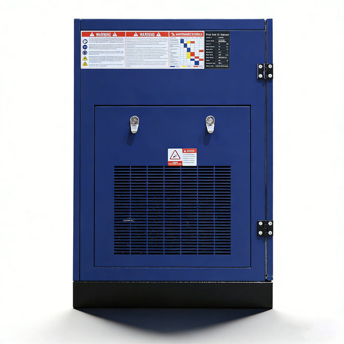 74CFM Rotary Screw Air Compressor, 20HP, 125PSI, 230V 3PHASE 60HZ