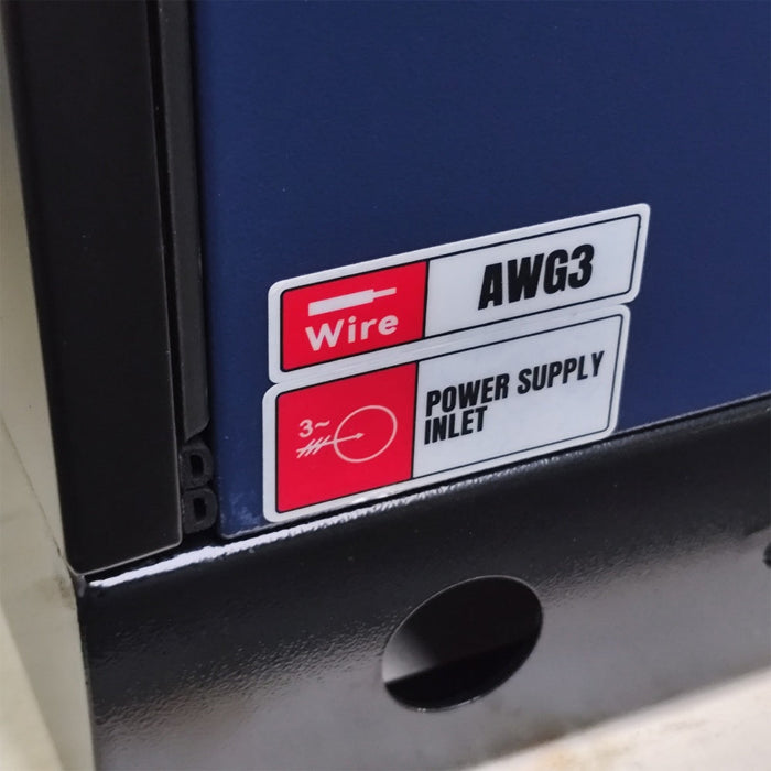 74CFM Rotary Screw Air Compressor, 20HP, 125PSI, 230V 3PHASE 60HZ
