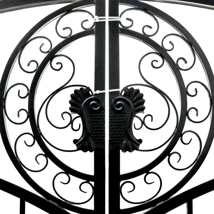 Chery Industrial 14x8 ft Steel Dual Swing Driveway Gate-European Style