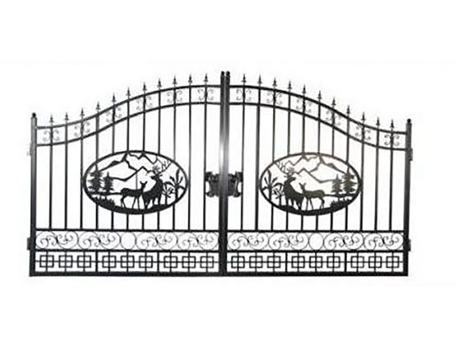 Chery Industrial Greatbear Wrought Iron Fence & Driveway Gate