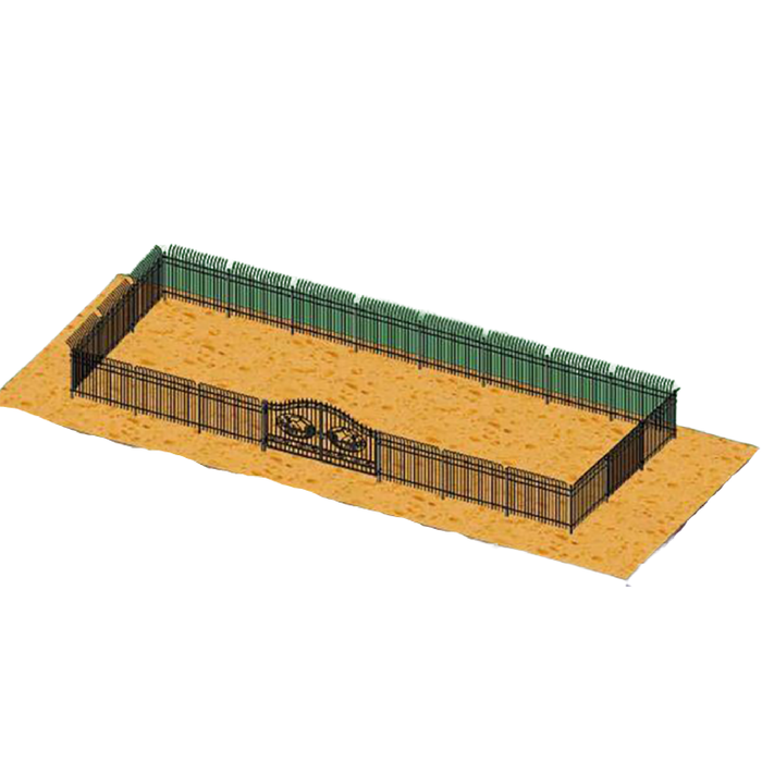 Chery Industrial Greatbear Wrought Iron Fence & Driveway Gate