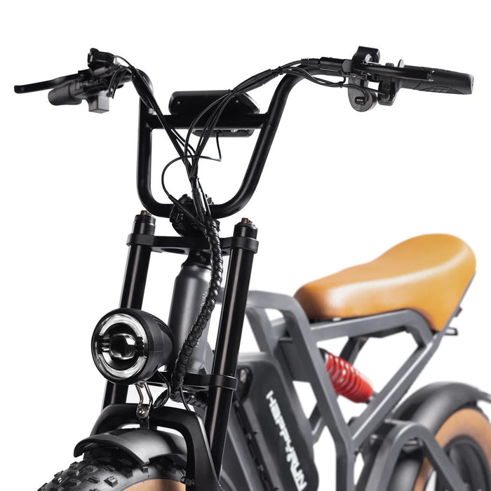HAPPYRUN Tank G60C  20"*4" Fat Tires Electric Bikes Trie Dirt All Terrain 750W 48V 18Ah