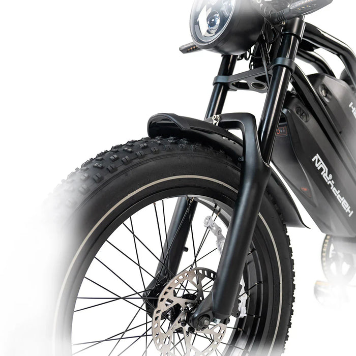 HAPPYRUN G70 20" Electric Cargo Bike 2000W Peak Motor 48V 20Ah+18Ah Dual Batteries