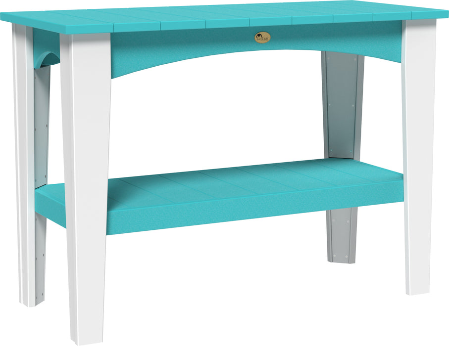 LuxCraft Recycled Plastic Island Buffet Table