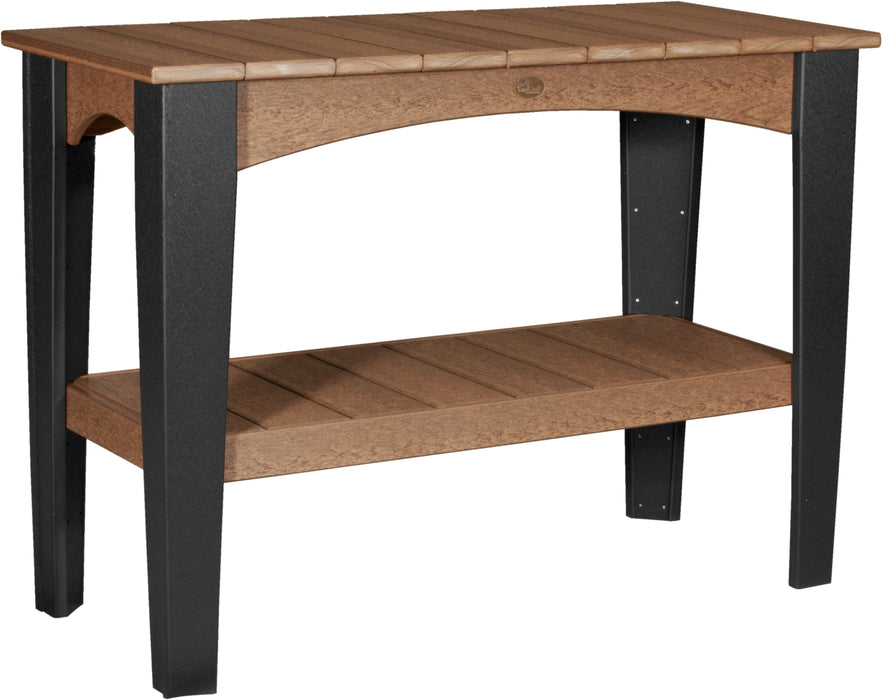 LuxCraft Recycled Plastic Island Buffet Table