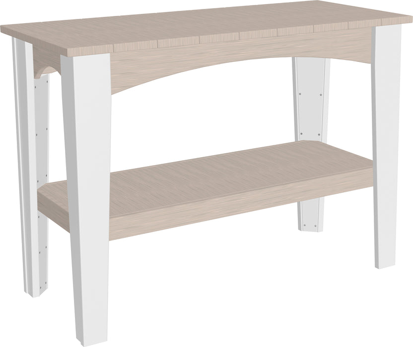 LuxCraft Recycled Plastic Island Buffet Table