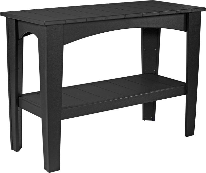 LuxCraft Recycled Plastic Island Buffet Table