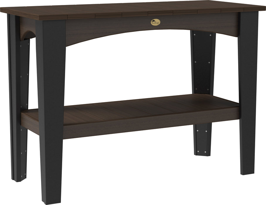 LuxCraft Recycled Plastic Island Buffet Table